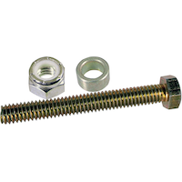 Certified Snowblower Replacement Shear Bolt, 2 Pk., 1/4 x 1.75 Composite_or_Mixed