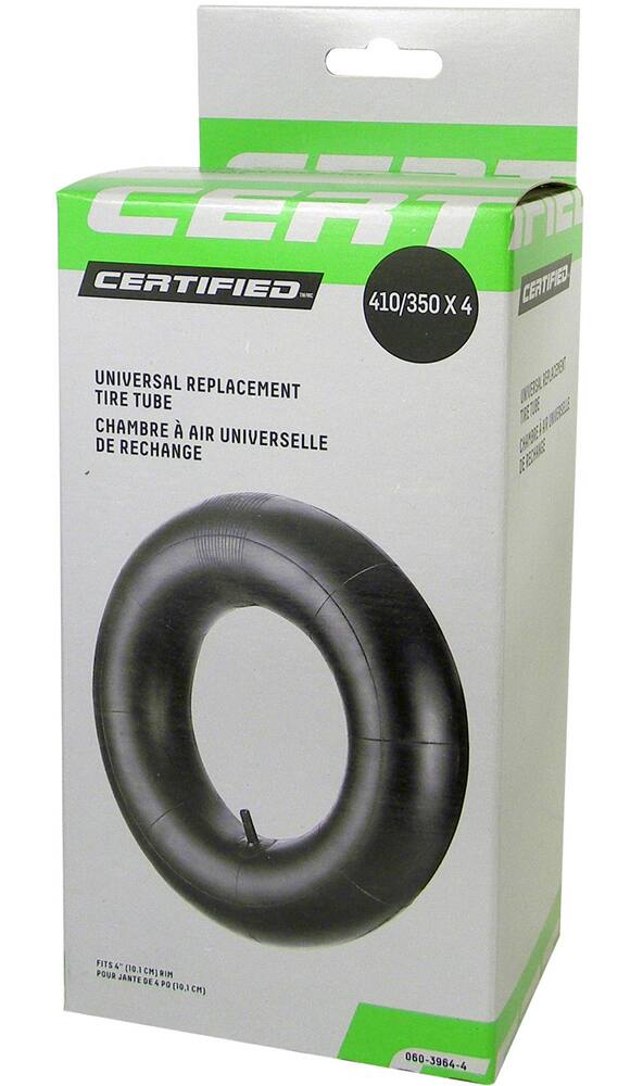 2 Pack Tires/Tubes  4.10 X 3.50 X 5 Stud 2 Ply  2-Tires  2-Tubes 