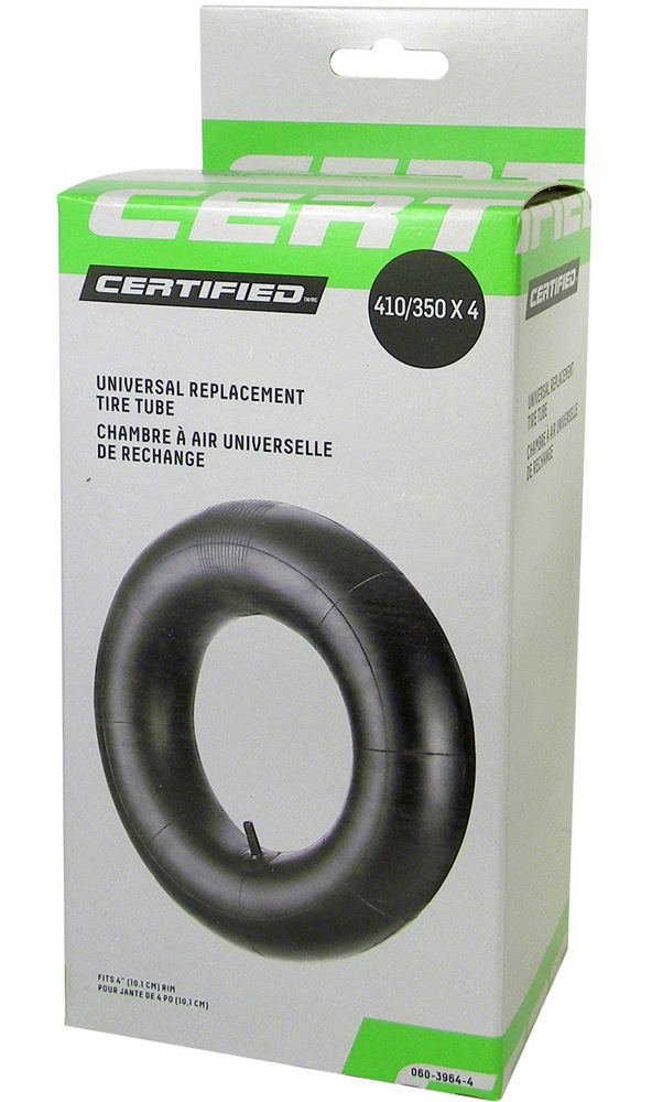 Certified Replacement Tire Tube, 4.10 x 3.50 & 11 x 4.00 Canadian Tire