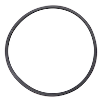 Courroie de rechange pour tondeuse Yardworks, 2/5 x 30,9 po, compatible avec le modèle : 060-1334 Front_Flat