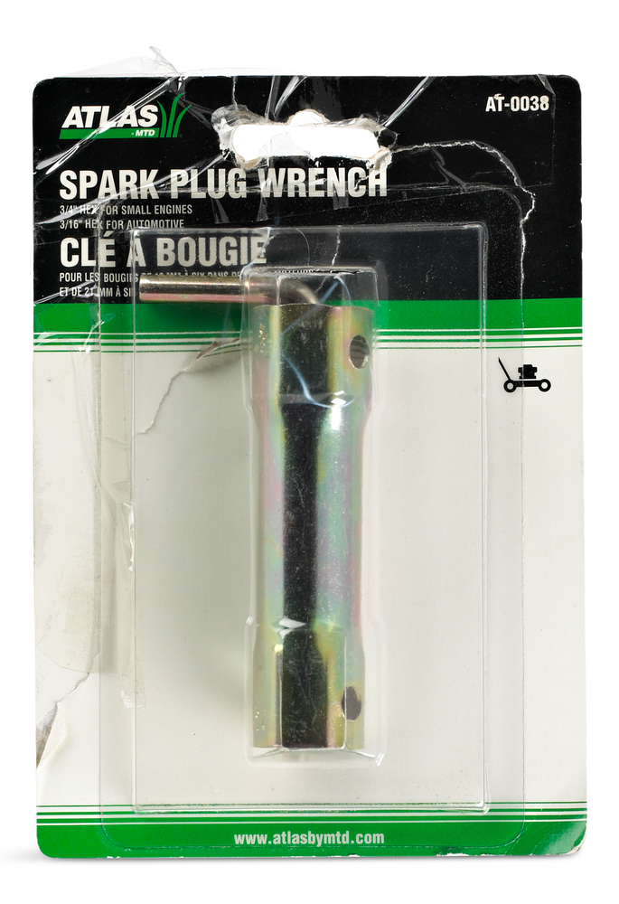 Atlas Lawn Mower SPark Plug Wrench Fits 3/4" and 13/16" hex head sPark