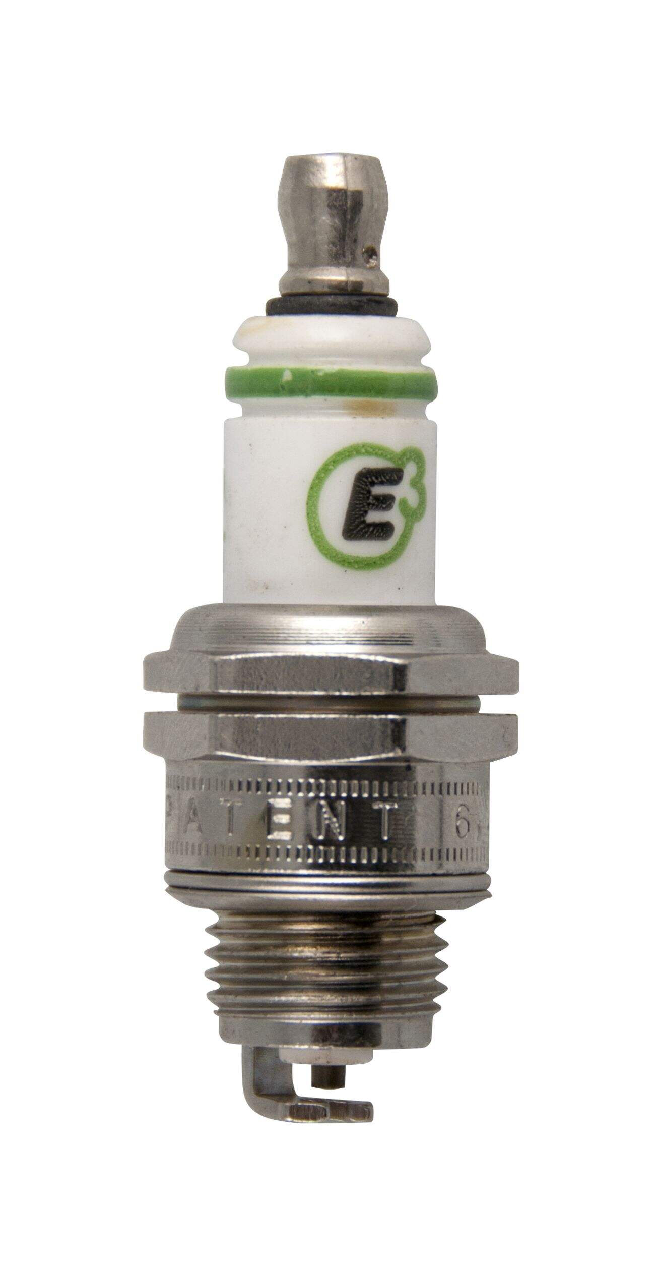 E3 Replacement Spark Plug, E3 12, Compatible with Most Gas Trimmers and Chainsaws Front_Flat