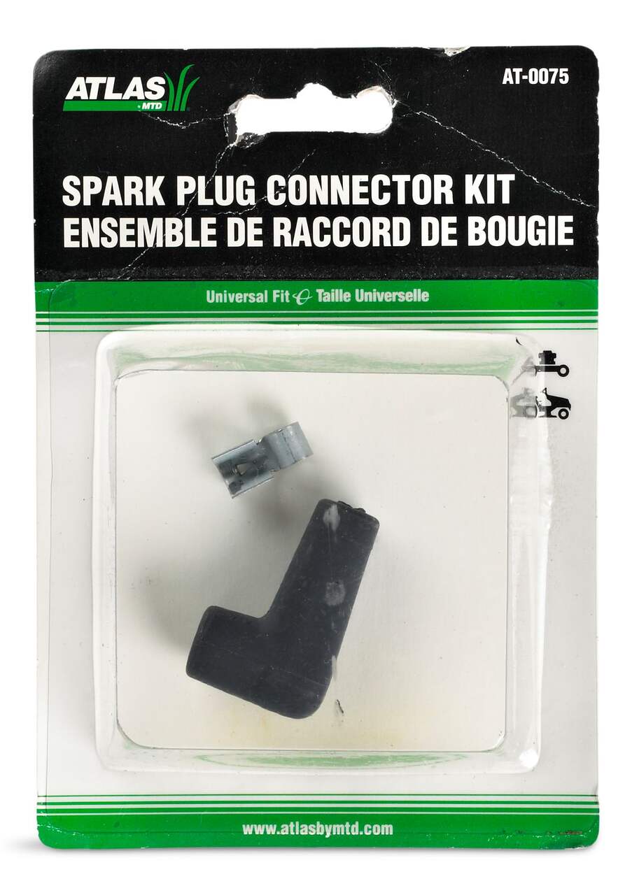 Atlas Spark Plug Connector Kit with Rubber Boot and Metal Clip