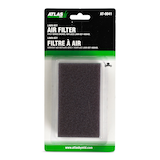 Atlas Lawn Mower Foam Air Filter Element, Replaces Lawn-Boy for CT#: 060-9493 Front_Flat