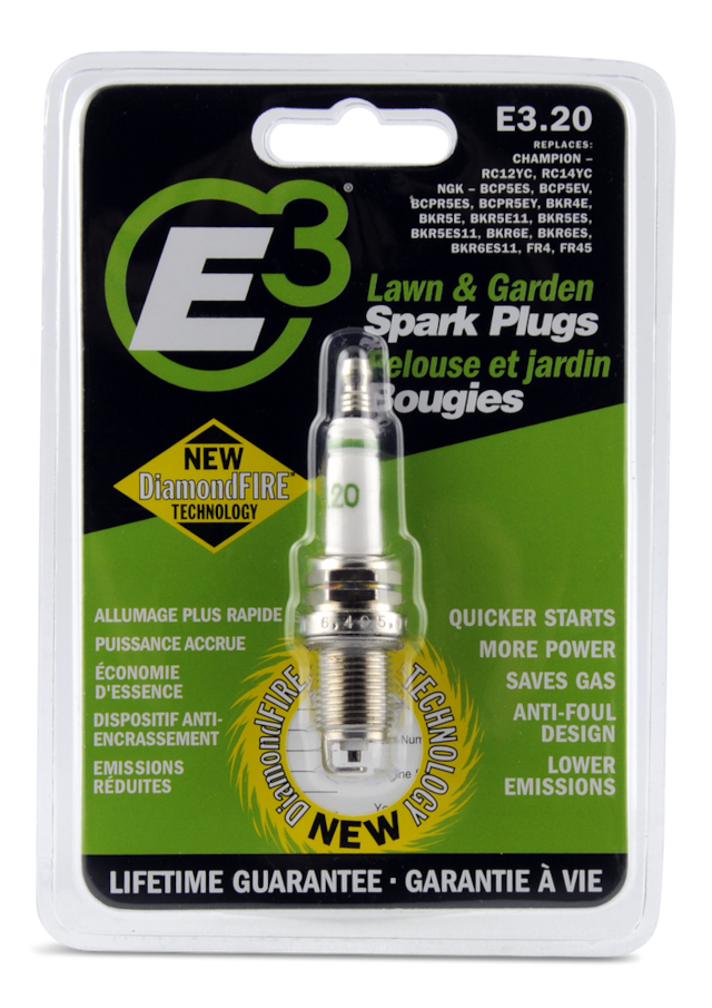 E3 Lawn Trimmer and Chainsaw RePlacement SPark Plug, E3 20 Canadian Tire
