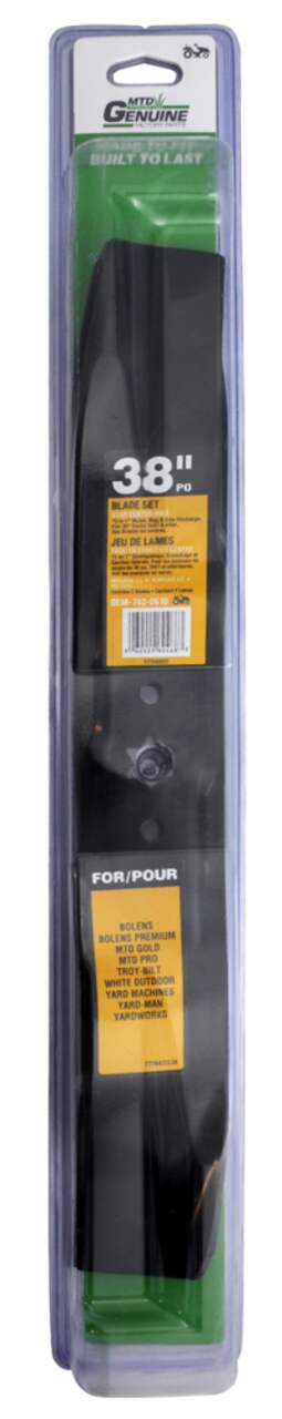 MTD Lawn Tractor 3 in 1 2 Blade Set 6 Point star mount 38 in
