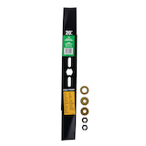 Atlas Lawn Tractor Two Replacement Blade Set, 42-in, Black Overhead_Flat