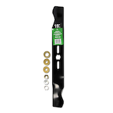 Atlas Universal Lawn Mower Replacement Mulching Blade, 19-in, Black Overhead_Flat