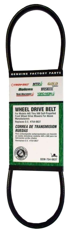 Self propelled lawn mower belt sale