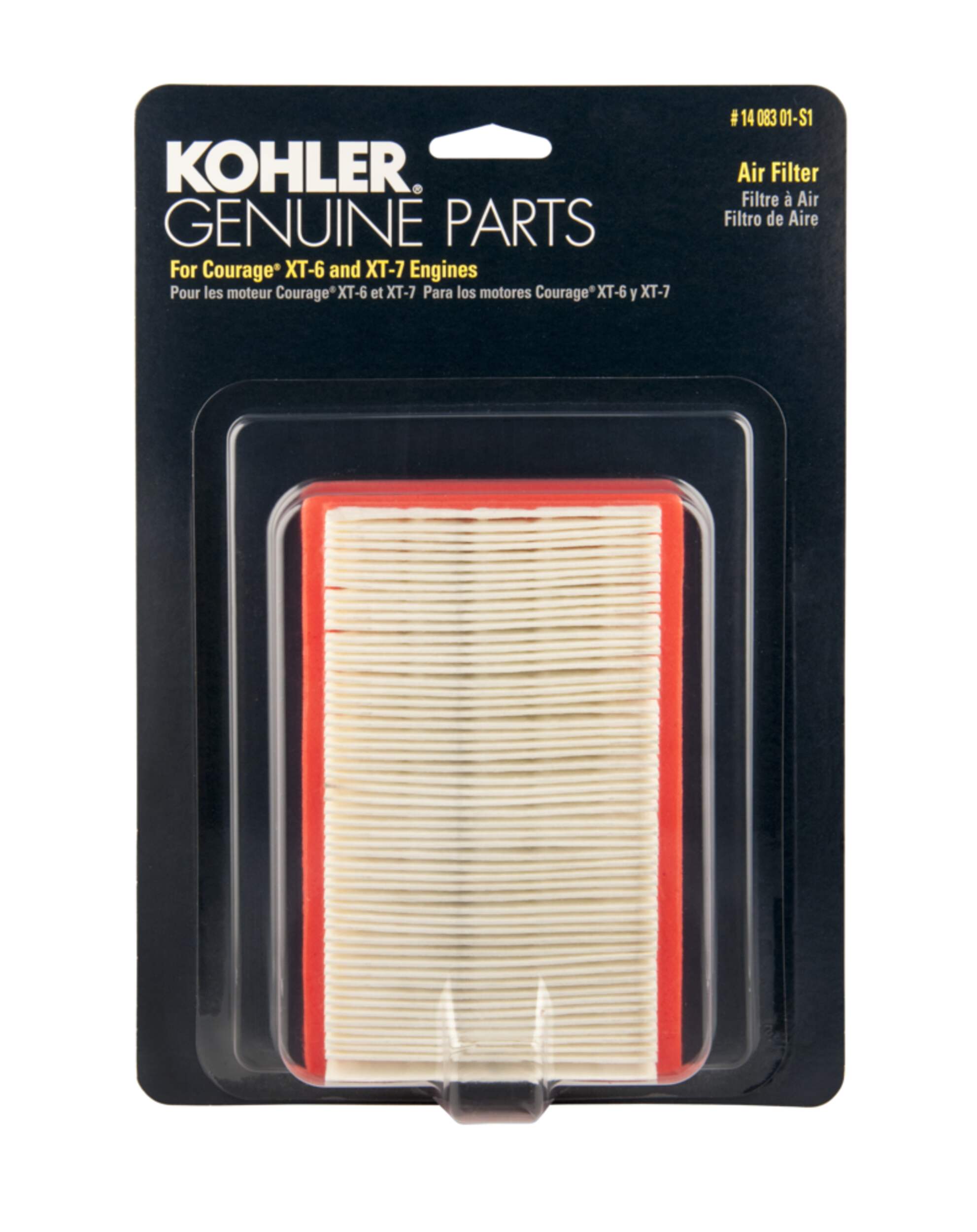 Kohler Replacement Air Filter for Lawn Mowers with XT-6 and XT-7