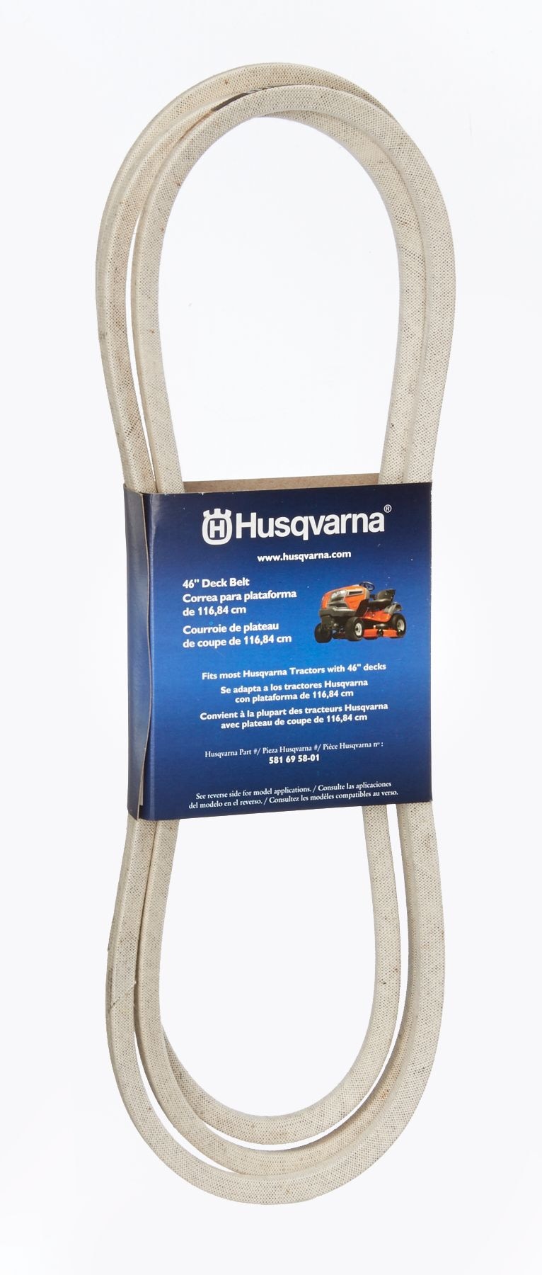 husqvarna 46 inch deck belt size