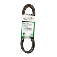 Courroie de transmission automatique de rechange pour tondeuse à siège MTD Front_Flat