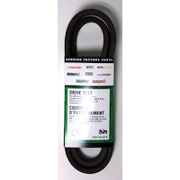MTD Lawn Tractor RePlacement Autodrive Transmission Belt, 600 Series Front_Flat