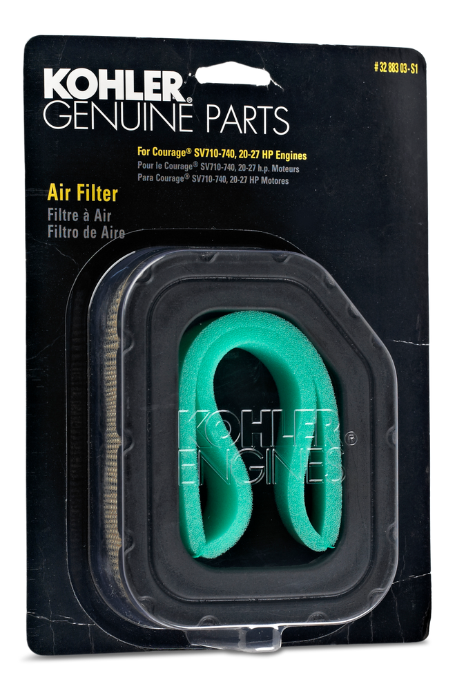 Kohler Lawn Tractor RePlacement Air Filter, Precleaner for Twin