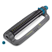 Yardworks Dry Seal Oscillating Lawn Water Sprinkler, 3800 sq.ft Overhead_Plunge