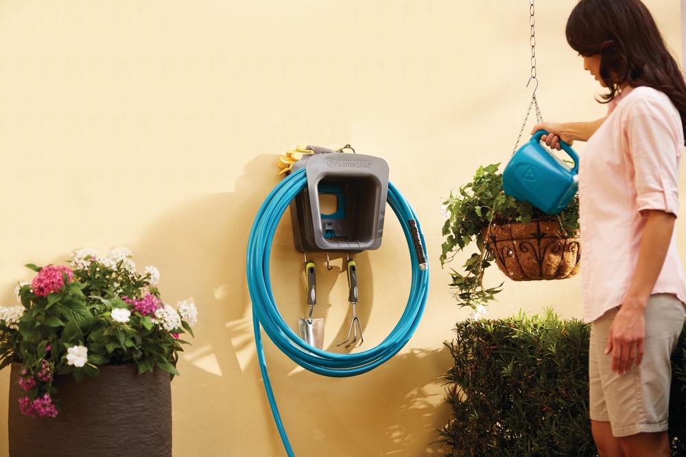 Yardworks 4in1 Storage Hose Hanger Canadian Tire