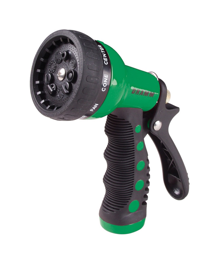 Dramm Touch 'N Flow Outdoor 9Pattern Water Hose Revolver Nozzle