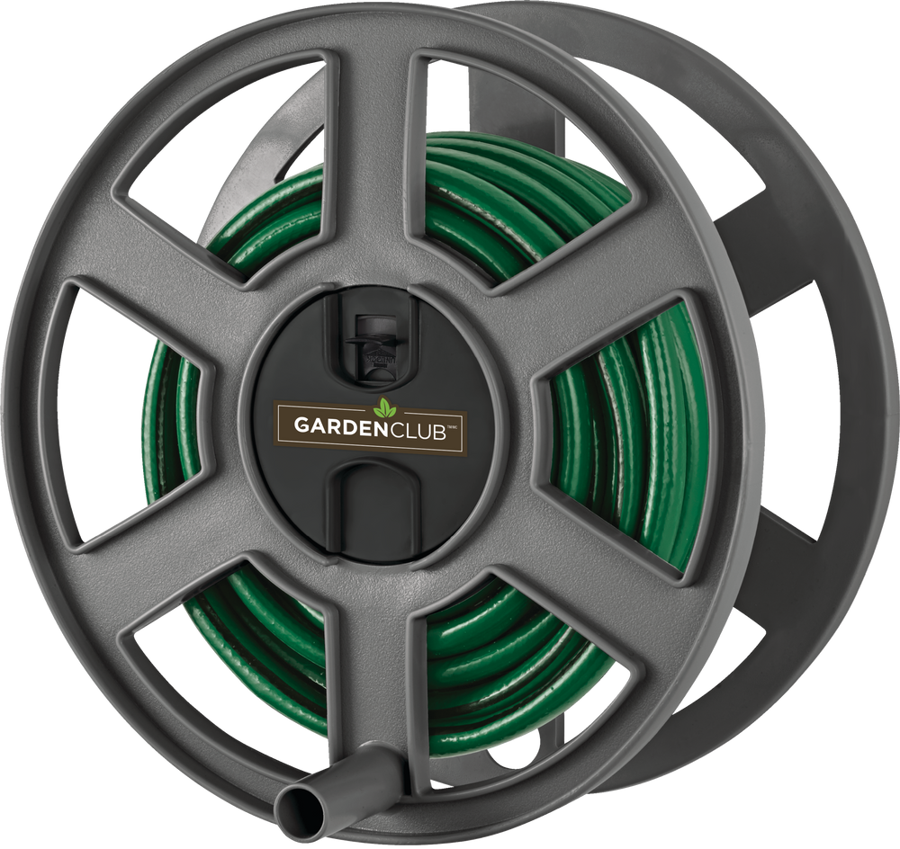 Garden Club Removable Wall Mount Garden Hose Reel, 100ft Canadian Tire