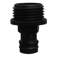 Raccords de tuyau rapides Certified Quick Connect avec robinet d’arrêt d’eau, emb. 4 Front_Elevated