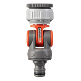 Gardena Bendable Swivel Elbow Hose Tap Connector Front_Flat