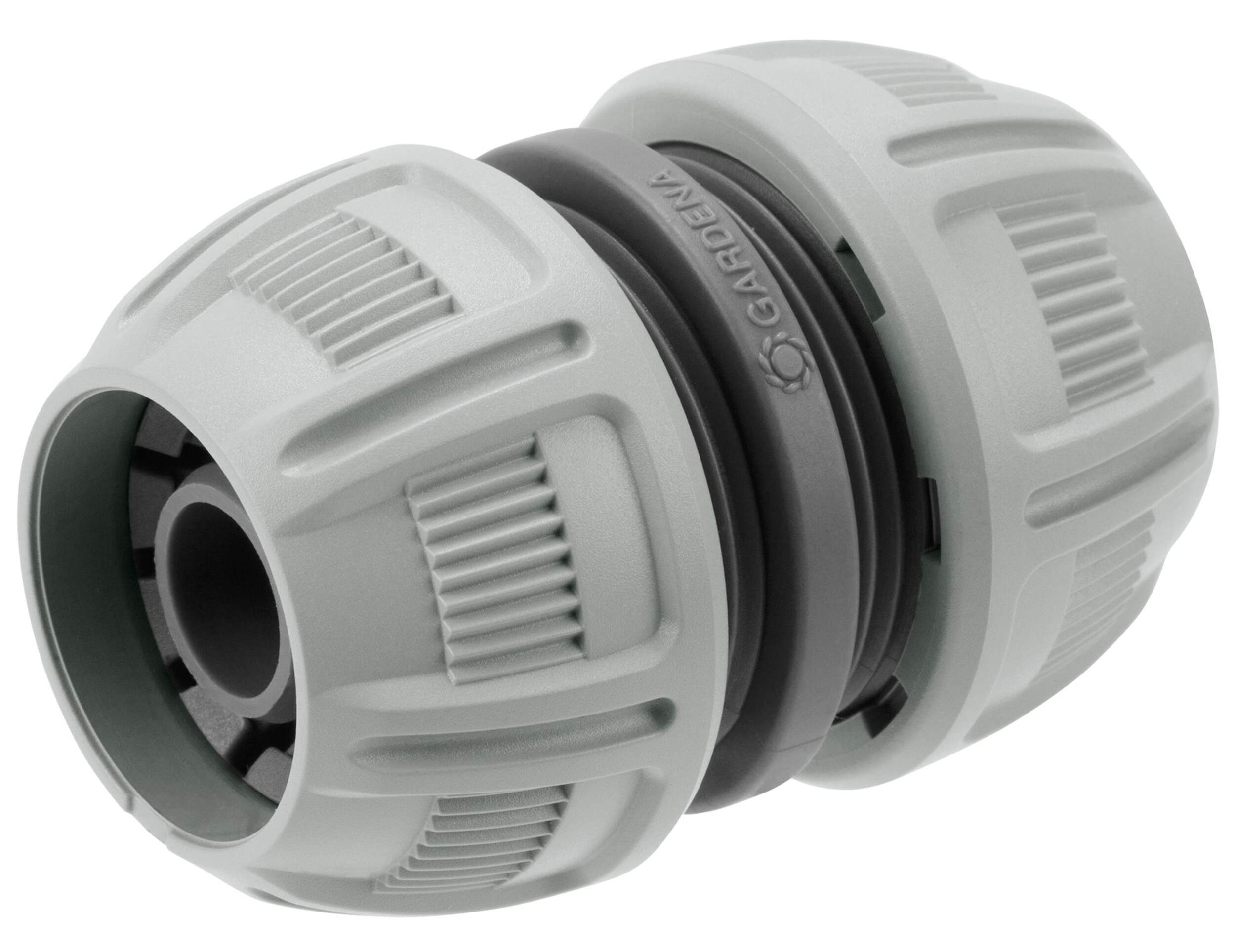 Gardena Classic 5/8-in Hose Repair Connector Front_Three_Fourths_Angled_Left