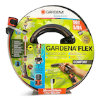 Gardena Wall Mounted Auto Hose Reel with Nozzle, 115-ft