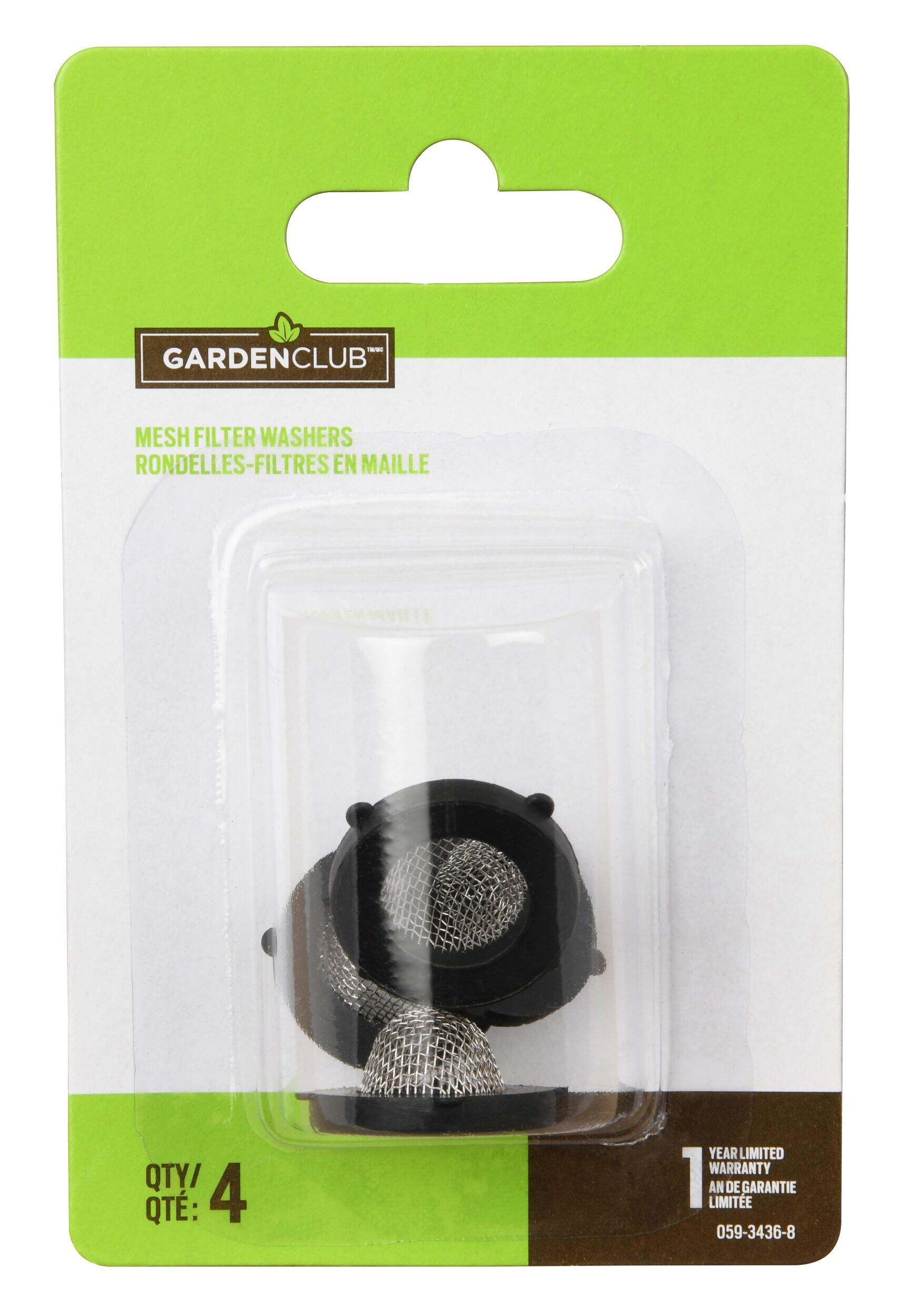 Garden Club Plastic Hose Cap for 3/4-in Hose Front_Flat