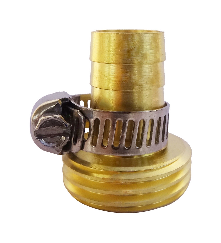 Yardworks Brass 1/2in Male End Garden Hose Repair Coupling Canadian Tire