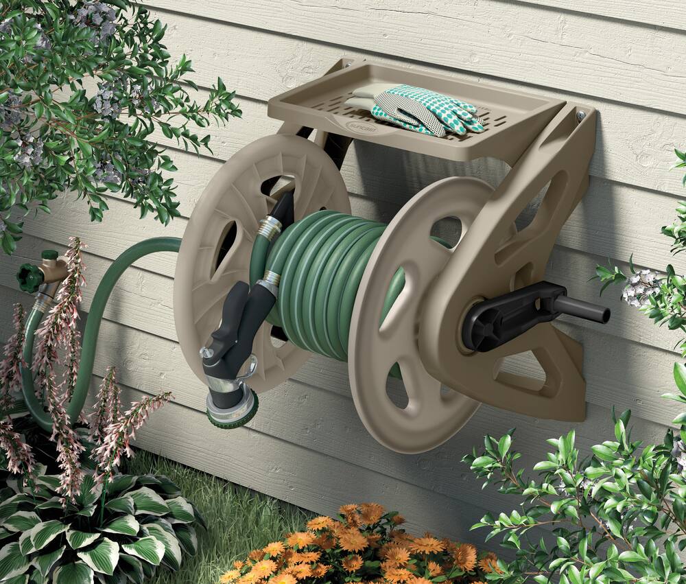 Suncast Wall Mount Reel and Tray | Canadian Tire