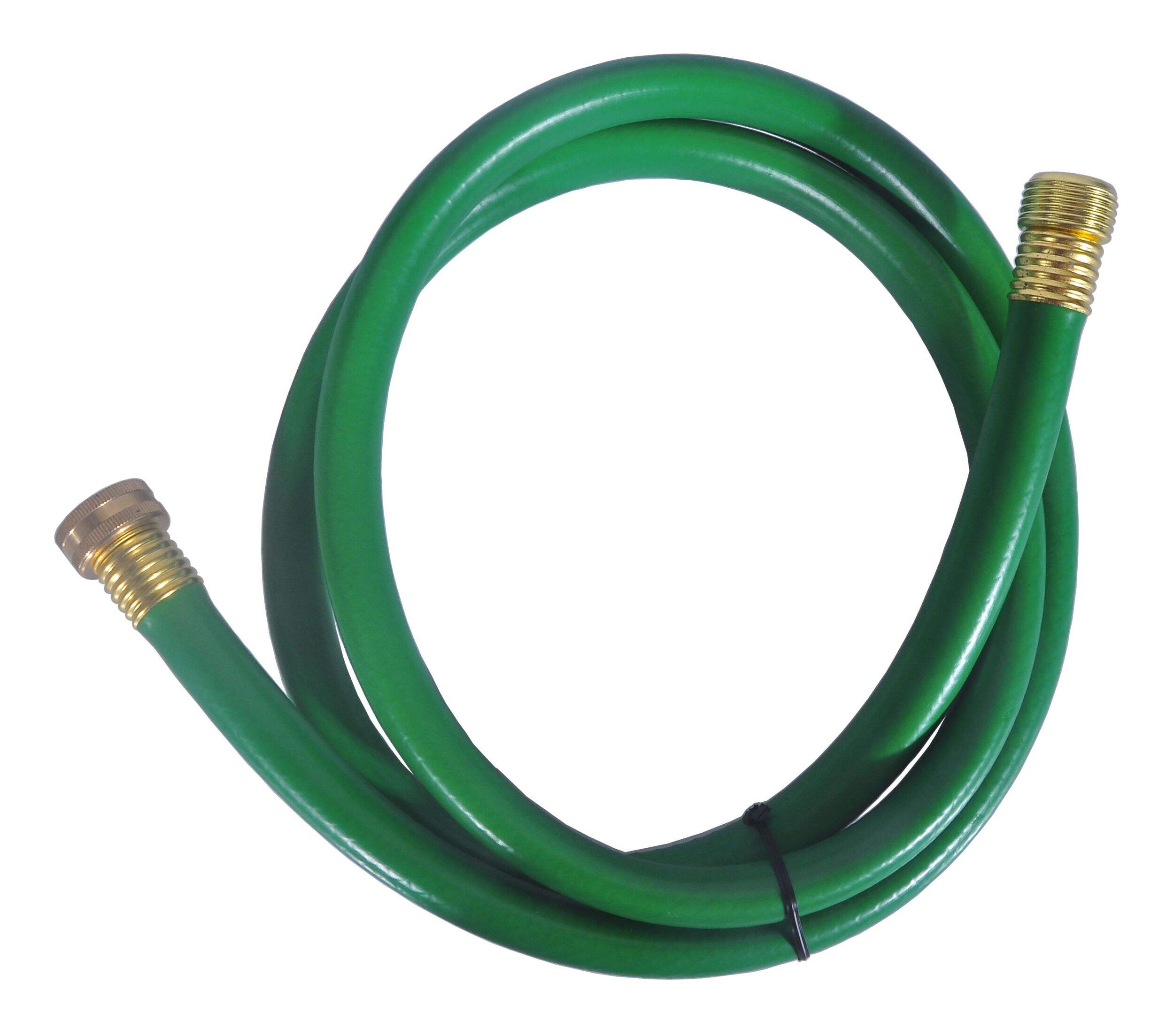Garden Club Replacement Male to Female Leader Garden Hose For Patios & Condos, 6-ft Overhead_Flat