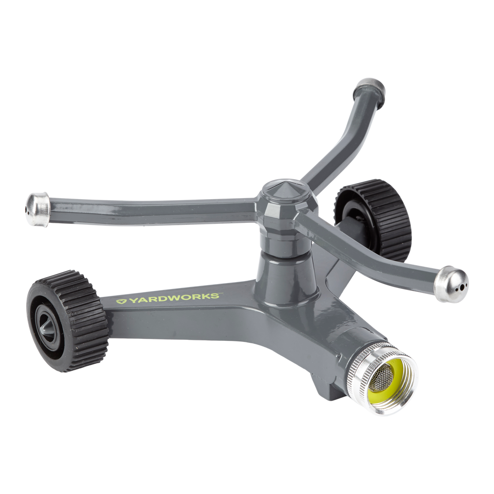 Yardworks Metal Rotary Sprinkler with a Wheeled Base, 45ft Canadian Tire