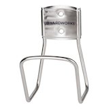 Support suspendu en acier inoxydable pour tuyau d’arrosage Yardworks, 125 pi Front_Angled_Left