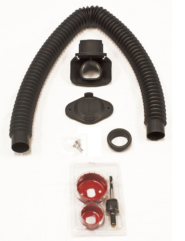 FlexiFit Universal Rain Barrel Diverter System, Easy Connect Kit