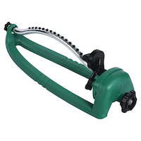 Garden Club Oscillating Lawn Water Sprinkler, 3000 sq.ft Front_Three_Fourths_Angled_Left