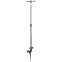 Yardworks 3-Arm High Rise Sprinkler on Metal Spike, 2000 sq.ft