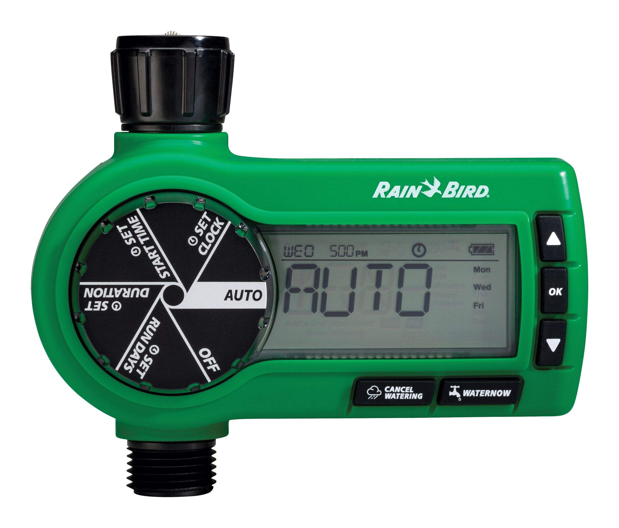 Rain Bird Programmable Digital Hose End Timer Front_Flat