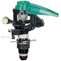 Rain Bird P5R Plastic Mounted Impact Sprinkler, 25-41-ft Front_Flat