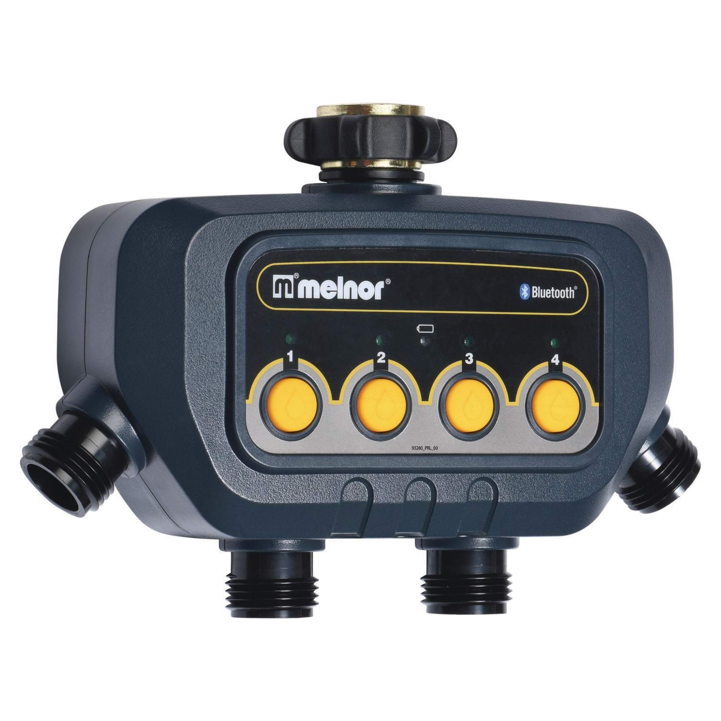 Melnor 4-Zone Bluetooth Watertimer Front_Three_Fourths_Angled_Right