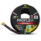 Tuyau en caoutchouc Yardworks ProFlex, 50 pi Front_Flat