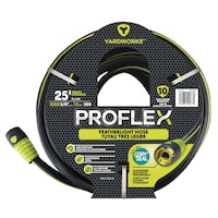 Yardworks ProFlex Dry Seal Featherlight Hose, 25-ft Front_Flat