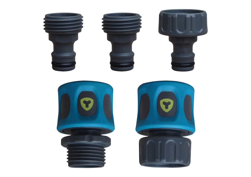 Yardworks Plastic Quick Connect Starter Set, 5pc Canadian Tire