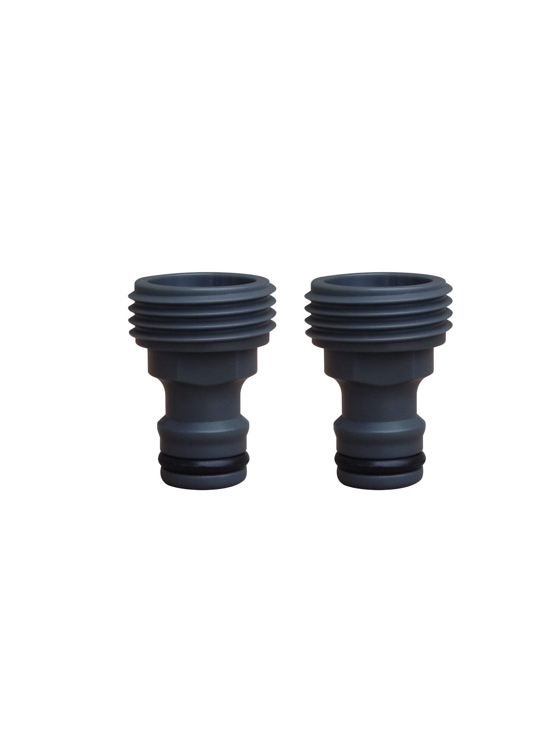 Adaptateurs d'accessoire rapides Yardworks, plastique, paq.2 Front_Elevated