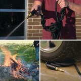 Tuyau d'arrosage à 3 couches Hydrosteel Pro, comme à la télé, 100 pi Composite_or_Mixed