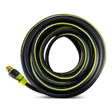 Yardworks Heavy Duty Universal Leader Utility Garden Hose, 15-ft Front_Flat