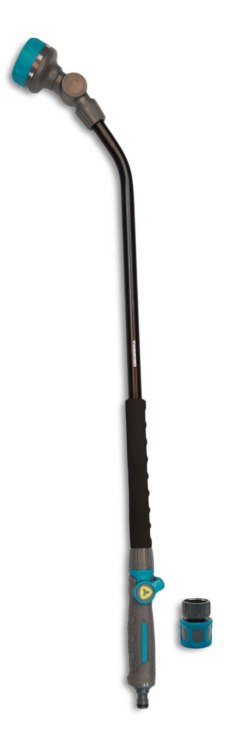 Yardworks 8-Pattern Watering Wand Quick Connector Combo, 34-in Side_Left