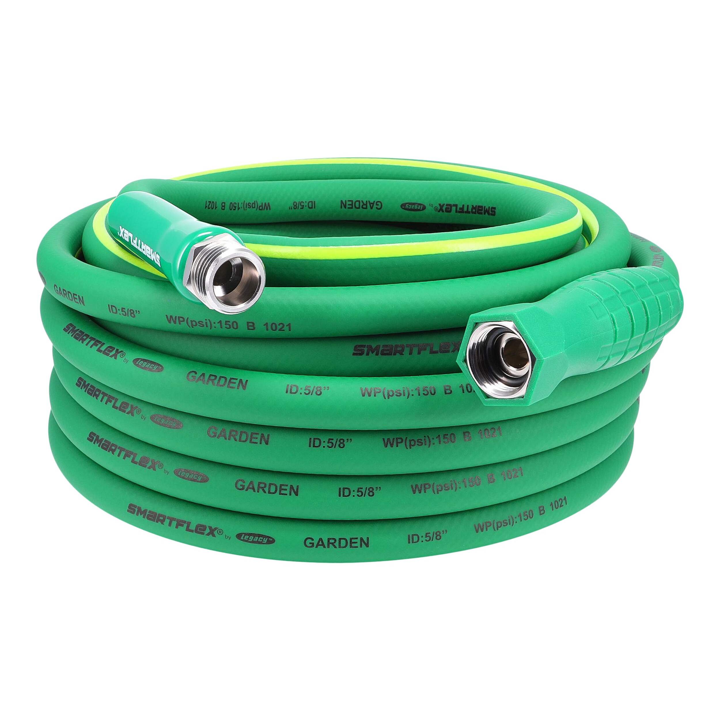Tuyau d'arrosage résistant aux intempéries SmartFlex, 5/8 po x 50 pi Front_Elevated