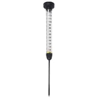 Garden Club Jumbo Sized Rain Gauge, Poly/Plastic