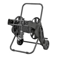 Suncast Hybrid Hosemobile Hose Reel Cart, 225-ft Front_Three_Fourths_Angled_Left