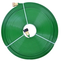 Garden Club Sprinkler Hose with Durable Brass Couplings, 50-ft