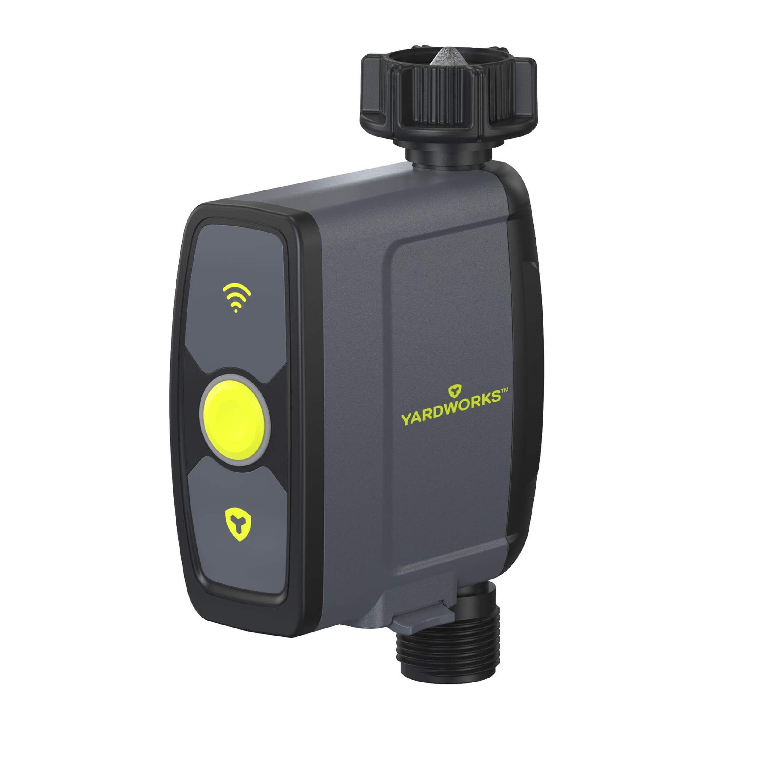 Yardworks Smart Water Timer powered by NOMA iQ APP, 1-Zone Front_Three_Fourths_Angled_Left